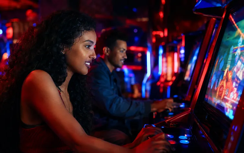 Megapari arcade games, quick to pick up.