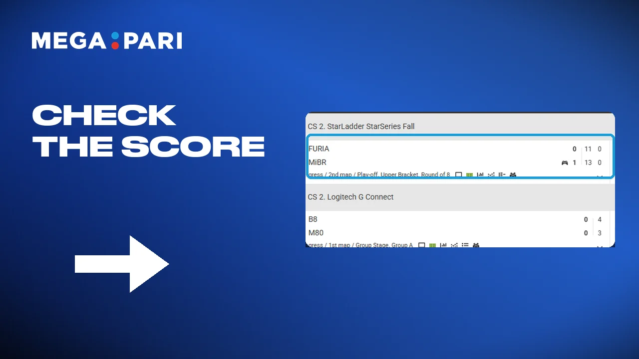 Check the score at Megapari, then pick the market that fits.