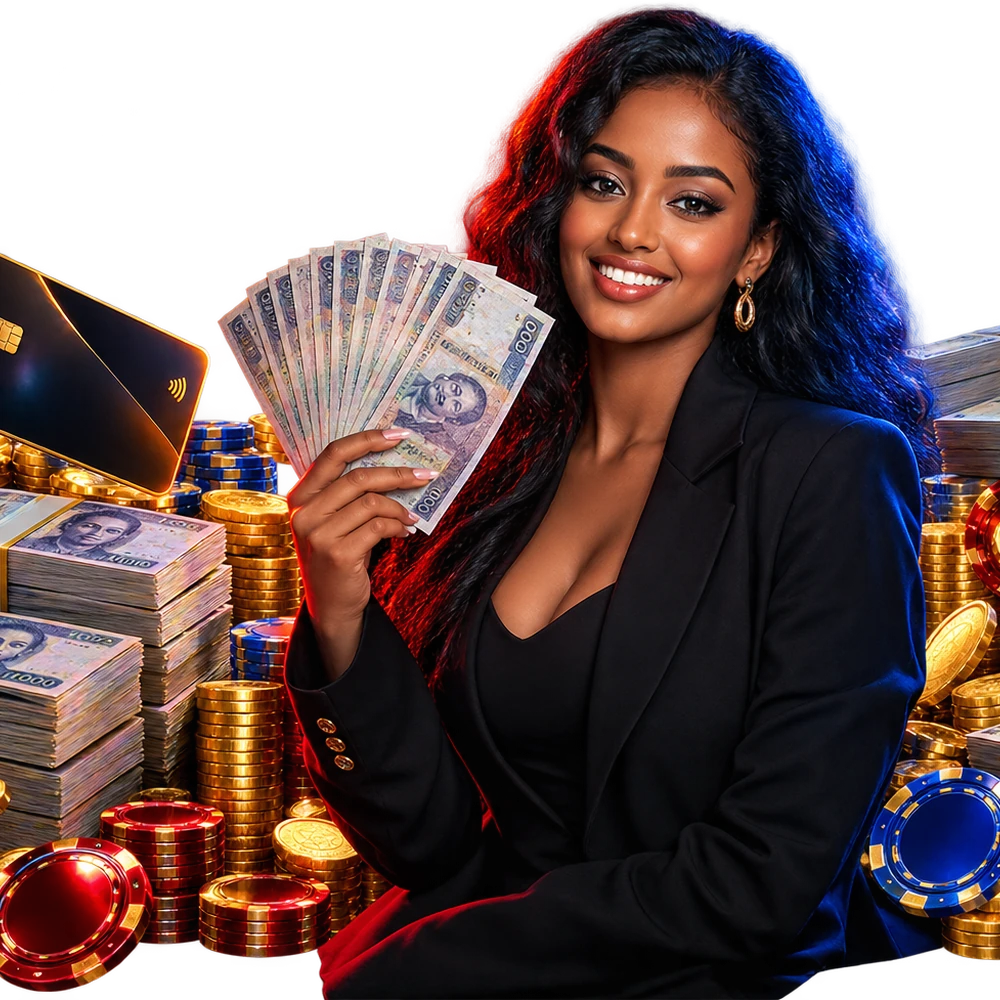 Megapari deposits and withdrawals in Ethiopia, with a wide range of payment methods.