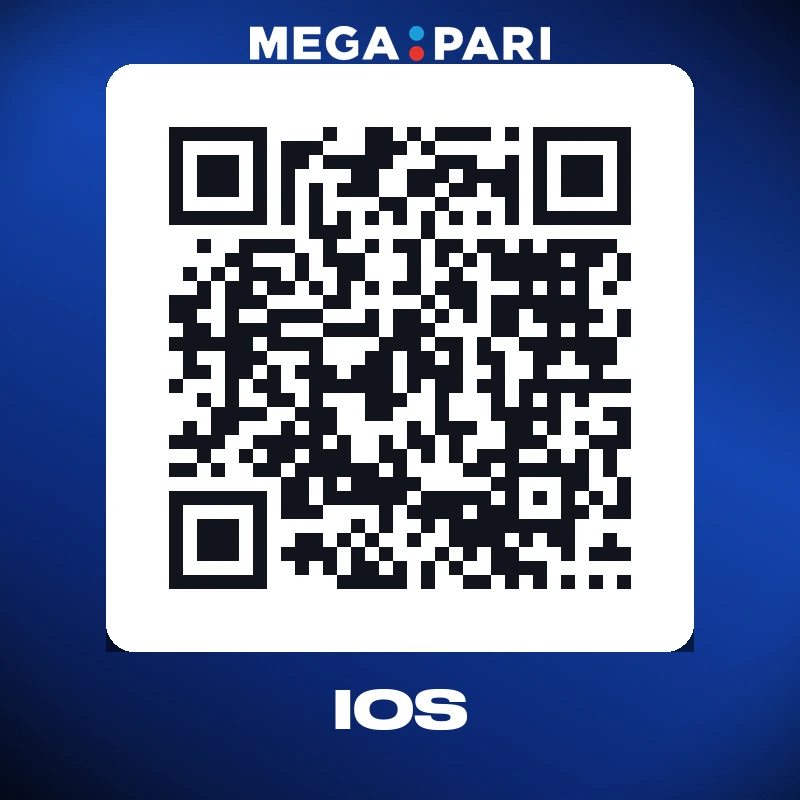 Scan the QR code to install the Megapari iOS app